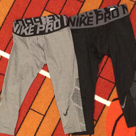 youth basketball compression tights